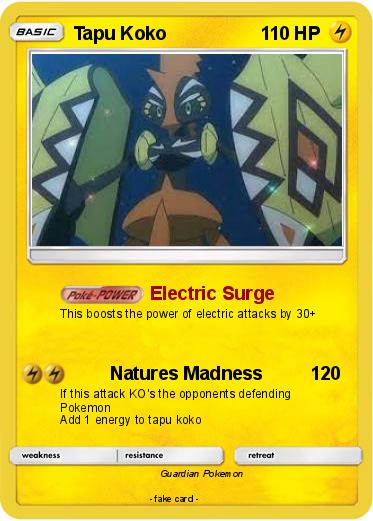 Pokemon Tapu Koko