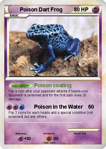 Pokemon Poison Dart Frog