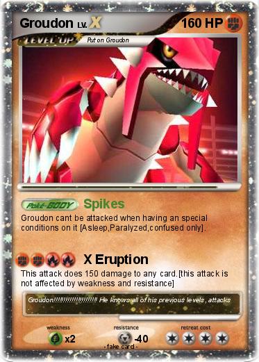 Pokemon Groudon