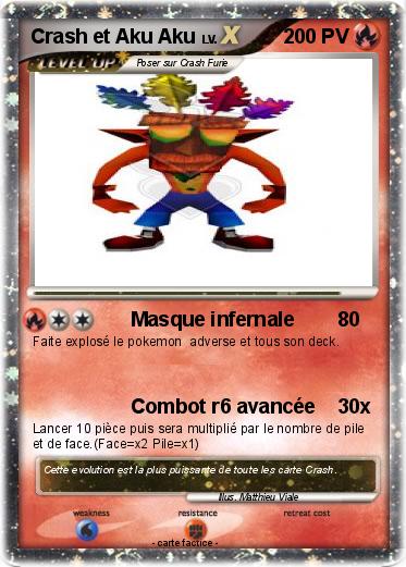 Pokemon Crash et Aku Aku