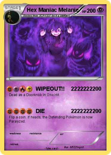 Pokemon Hex Maniac Melanie