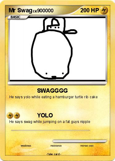 Pokemon Mr Swag