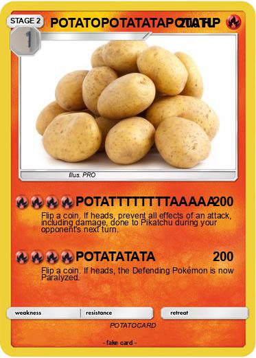 Pokemon POTATOPOTATATAPOTATU