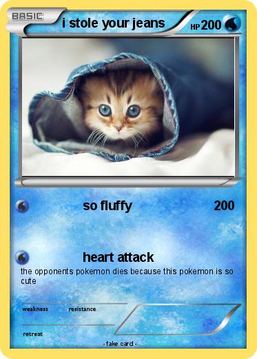 Pokemon i stole your jeans