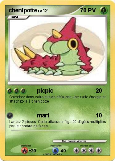Pokemon chenipotte