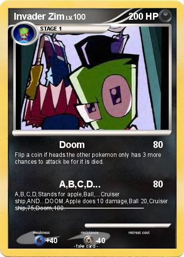 Pokemon Invader Zim