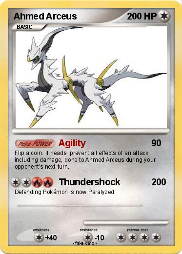 Pokemon Ahmed Arceus