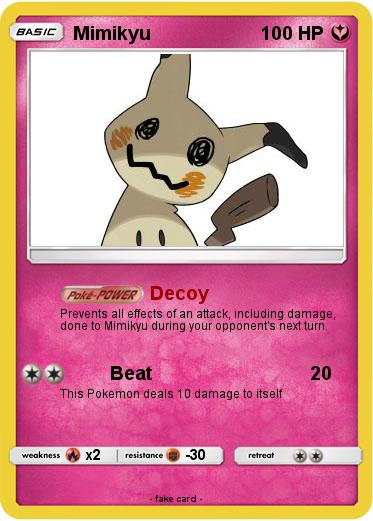 Pokemon Mimikyu