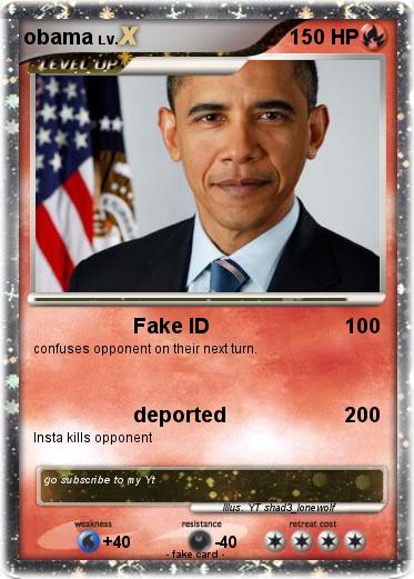 Pokemon obama