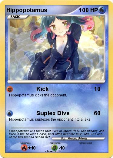 Pokemon Hippopotamus