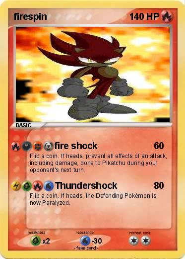 Pokemon firespin