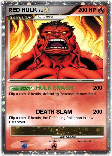 Pokemon RED HULK
