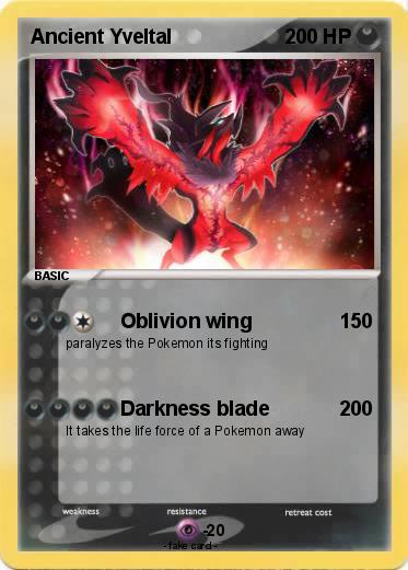 Pokemon Ancient Yveltal
