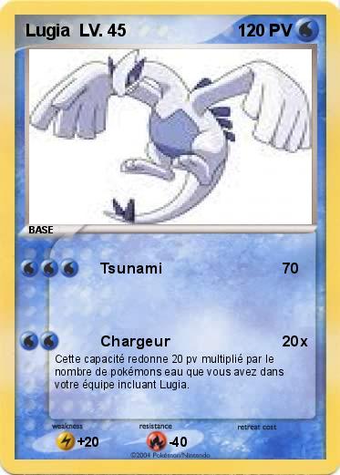 Pokemon Lugia  LV. 45