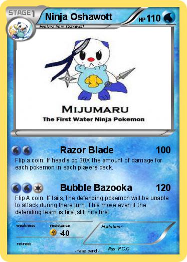Pokemon Ninja Oshawott
