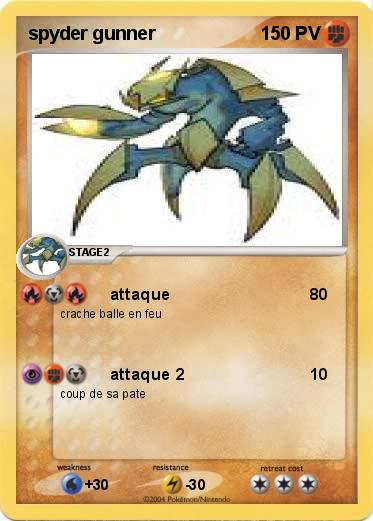 Pokemon spyder gunner