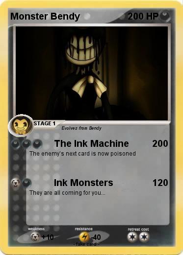 Pokemon Monster Bendy