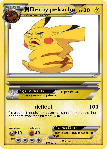 Pokemon Derpy pekachu
