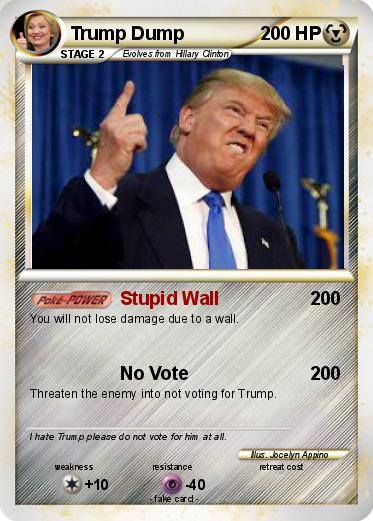 Pokemon Trump Dump