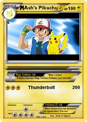 Pokemon Ash's Pikachu