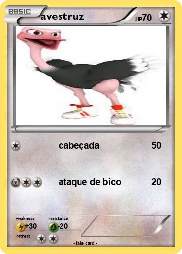 Pokemon avestruz