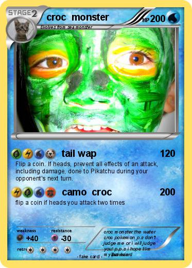 Pokemon croc  monster