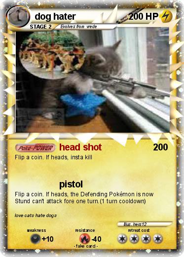 Pokemon dog hater