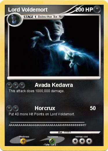 Pokemon Lord Voldemort