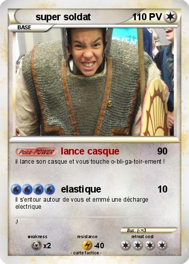Pokemon super soldat