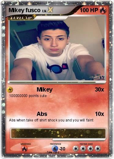 Pokemon Mikey fusco