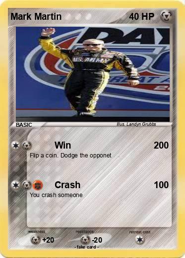 Pokemon Mark Martin