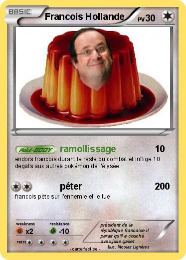 Pokemon Francois Hollande