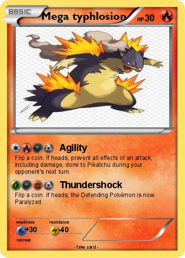 Pokemon Mega typhlosion