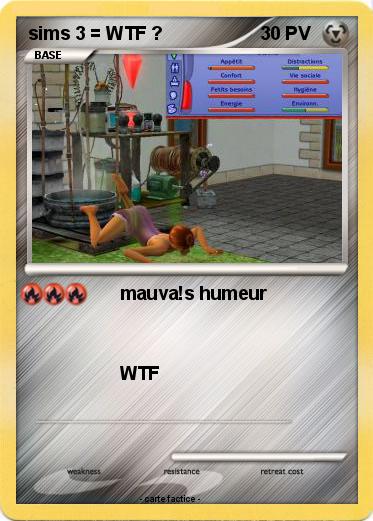 Pokemon sims 3 = WTF ?