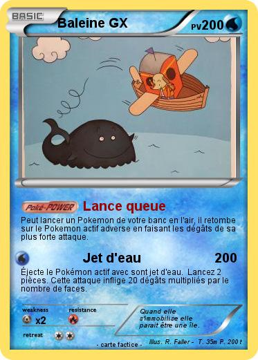 Pokemon Baleine GX