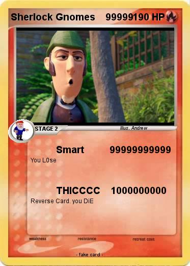 Pokemon Sherlock Gnomes    99999