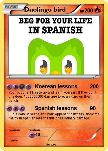 Pokemon Duolingo bird