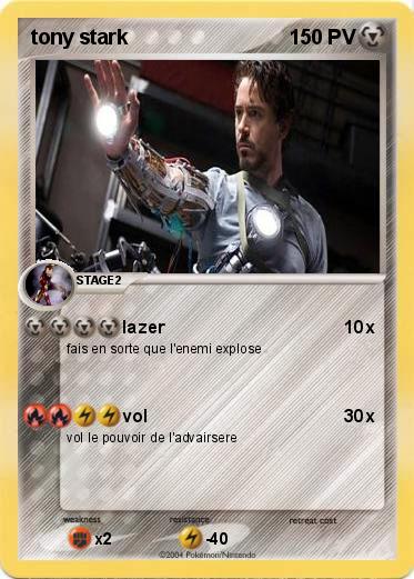 Pokemon tony stark