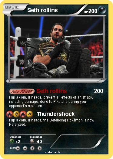 Pokemon Seth rollins