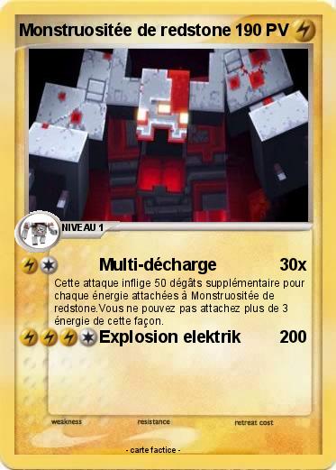 Pokemon Monstruositée de redstone