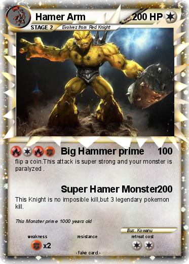 Pokemon Hamer Arm