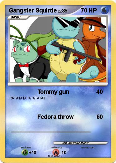 Pokemon Gangster Squirtle