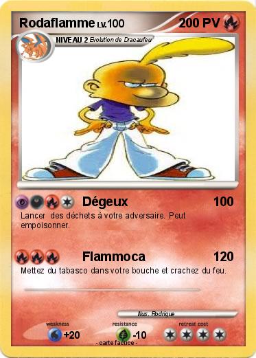 Pokemon Rodaflamme
