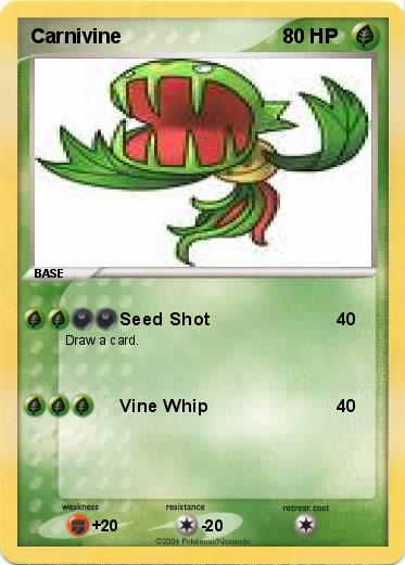 Pokemon Carnivine