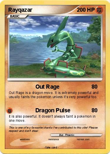 Pokemon Rayqazar