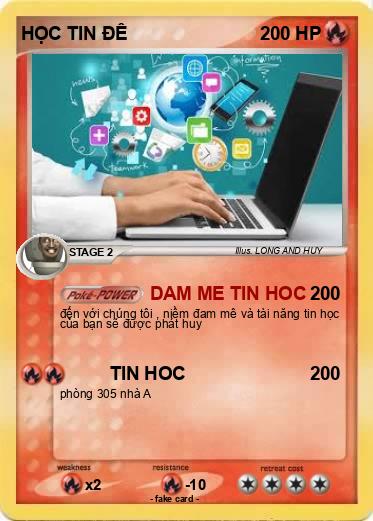 Pokemon HỌC TIN ĐÊ
