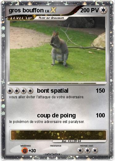 Pokemon gros bouffon