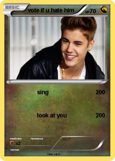 Pokemon vote if u hate him