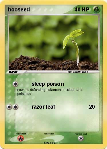 Pokemon booseed