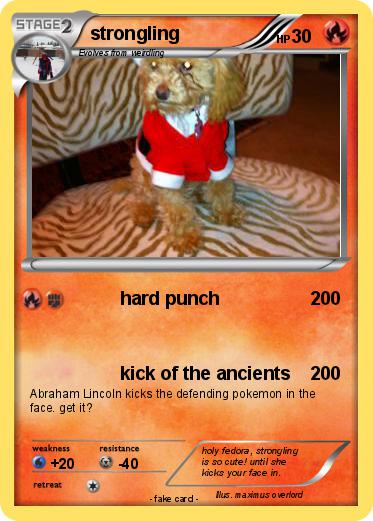 Pokemon strongling